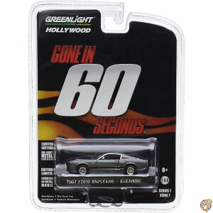y1000~OFFN[|10/1zGone in 60 Sixty Seconds (2000) "Eleanor" 1967 Ford Mustang Shelby GT500 1/64 by Greenlight 44670e