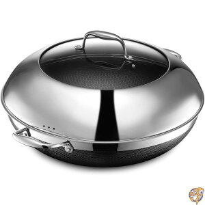 �y�N�[�|���z�M���zHexClad �n�C�u���b�h�m���X�e�B�b�N���ؓ� 14�C���` �X�`�[���W ���n���h�� �H����@ �I�[�u���Ή� ���ׂĂ̒�����ɑΉ� IH�Ή�