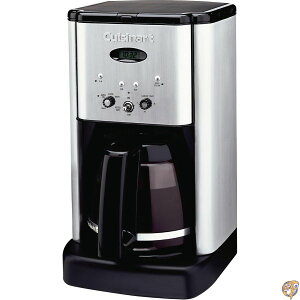 Brew Central 12 - Cup Programmable Coffeemaker, Black/Brushed Metal by Cuisinart [sAi]