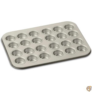 (Champagne) - Cuisinart AMB-24MMPCH Chef's Classic Nonstick Bakeware 24-Cup Mini Muffin Pan, Champagne [���s�A���i]