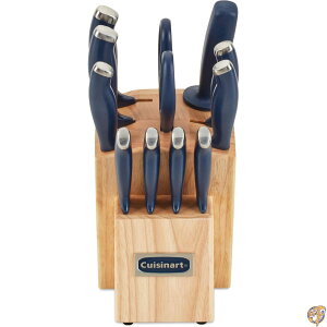 y|Cg3{!42028ԁzCuisinart C77SSN-12P Color Pro Collection 12 Piece Knife Block Set, Navy