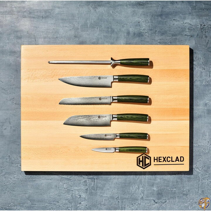 楽天市場】【クーポン配信中】HexClad エッセンシャルナイフセット 6 