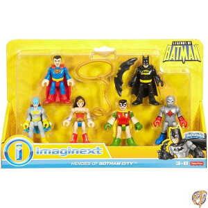 Imaginext DC Super Friends Legends of Batman Figure Pack- Heroes Gotham City