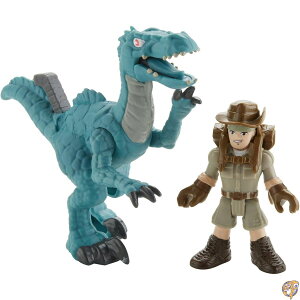 yő2000~N[|25`z(Muldoon & Raptor) - Fisher-Price Imaginext Jurassic World, Muldoon Raptor