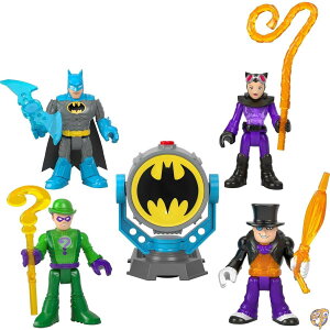 Jurassic World Fisher-Price Imaginext DC X[p[tY obgebN obgVOi }`pbN tBMAZbg 4LN^[Zbg CgƃANZT[t Ώ۔N3~8