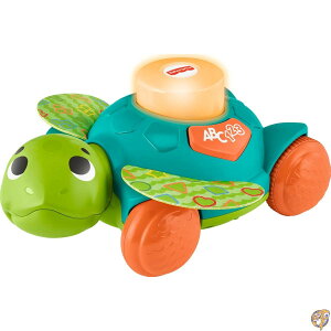 Fisher-Price Linkimals Baby & Toddler Toy Sit-to-Crawl Sea Turtle with Interactive Lights Music and Rolling Motion for Ages 9+ Months