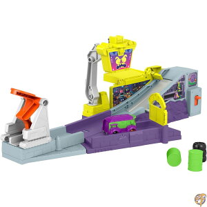 Fisher-Price DC Batwheels Playset With Car Ramp And Launcher, Legion Of Zoom Launching Hq
