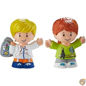 ���g���s�[�v���X�N�[���o�X�p�������i - Fisher-Price Little People Sit with Me �X�N�[���o�X�v���C�Z�b�g DJB52 ~ 2�̂̌����p�t�B�M���A�t�� �����o�X�h���C�o�[�Ə����Ȓj�̎q�w��