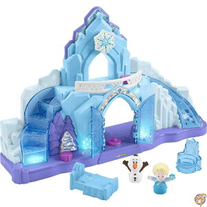 �y�N�[�|���z�M���z�f�B�Y�j�[ �A�i�Ɛ�̏��� �G���T�̕X�̋{�a�^Disney Frozen Elsa's Ice Palace by Little People