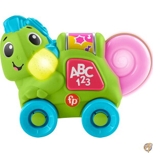 Fisher-Price Baby Learning Toy Link Squad Crawl en Colors Chameleon with Music & Lights for Ages 9+ Months, Compatible Only Items