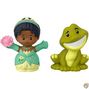 Fisher-Price Little People Figura de Juguete Tiana y Naveen para bebs 18 Meses en adelante