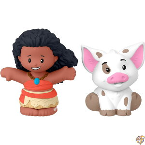 y1000~OFFN[|10/1zLittle People Fisher-Price Princess Moana and Pua, 1 1/2 - 5 years