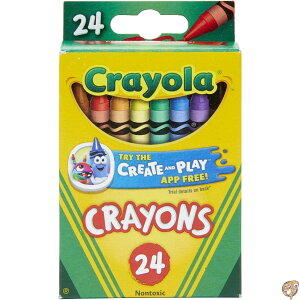 y|Cg3{!42028ԁzCrayola Crayons 24 Colors (Pack of 4)