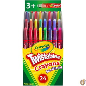 yN[|zMzCrayola Fun Effects! Twistables Crayons-24/Pkg (sAi)