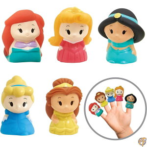 y|Cg3{4&5zfBYj[vZX ɂDisney Princess Finger Puppets - Party Favors, Educational, Classroom Rewards, Bath Toys {