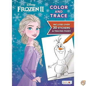 �y�ő�1000�~�N�[�|��!4��&5���zDisney Frozen 2 Color and Trace 48-Page Activity Book with 8 Tracing Sheets 46038