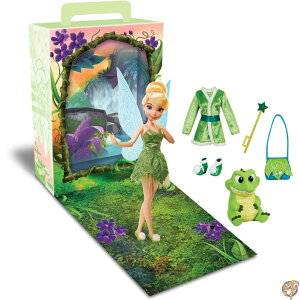 �y5���ő�1500�~�N�[�|���zStore - Mueca oficial de la historia Campanita Peter Pan, 28 cm, juguete totalmente articulable, en traje brillante, figura para edades 3 aos y ms, regalos nias