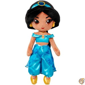 �y�ő�2000�~�N�[�|��10���`�z�A���W�� �W���X�~�� �f�B�Y�j�[�v�����Z�X Disney Jasmine Plush Doll, Aladdin, Princess, Official Store, Adorable Soft Toy Plushies and Gifts, Perfect Present for Kids, Medium 14 Inches, Age 0+