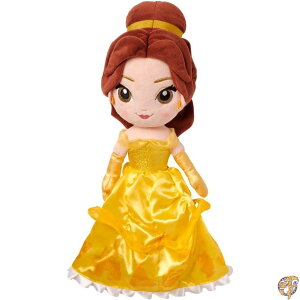 �y�ő�1000�~�N�[�|���zBelle Plush Doll, Beauty and The Beast, Princess, Official Store, Adorable Soft Toy Plushies Gifts, Perfect Present for Kids, Medium 14 Inches, Age 0+