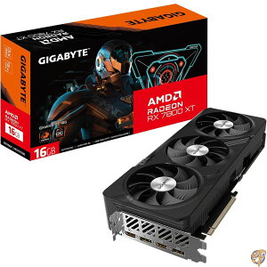 GIGABYTE Radeon RX 7800 XT Gaming OC 16G OtBbNXJ[hA3X WINDFORCEt@ 16GB 256rbg GDDR6AGV-R78XTGAMING OC-16GD rfIJ[hB