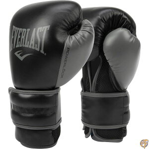 PowerLock2 Training Glove 14Oz Black/Gray �G�o�[���X�g �p���[���b�N2 �{�N�V���O�O���[�u 14�I���X �u���b�N/�O���[ 14oz �g���[�j���O �X�p�[�����O �i���Z �Ռ��z�� �ϋv�� �}�W�b�N�e�[�v�� �p���`
