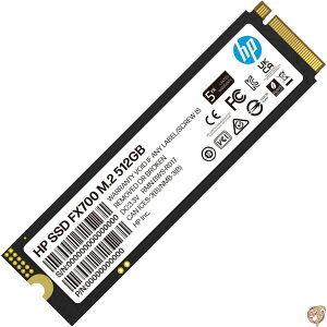 y15555~N[|zHP FX700 512GB SSD NVMe2.0 M.2 Type 2280 PCIe Gen4×4 őǍF7200MB/s (R:7200MB/sAW:6200MB/s) SSD ϋv PS5mFς 8U2N3AA#UUF