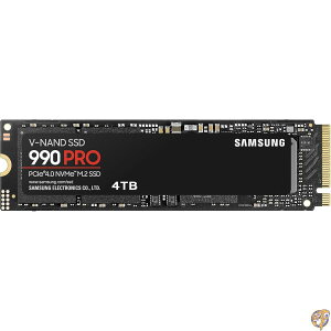 SAMSUNG 990 PRO SSD 4TB PCIe 4.0 M.2 2280 \bhXe[gn[hhCu Seq.ǂݎ葬x ő7,450MB/b nCGhRs[eBOAQ[Awr[f[eB[[NXe[V MZ-