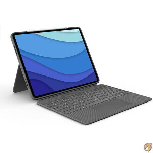 Logitech Combo Touch iPad Pro 12.9C` (5A6-2021A2022N) L[{[hP[X - O obNCg LbNX^h gbNpbh X}[gRlN^[ O[ USACAEg (j