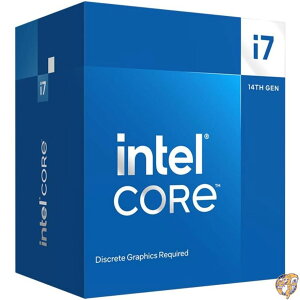 ySi555~N[|zMzIntel Core i7-14700F fXNgbvvZbT[ 20RA (8 PRA + 12 ERA) ő5.4GHz