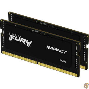 ySi555~N[|zMzKingston FURY Impact 32GB (2x16GB) 5600MT/s DDR5 CL40 m[gp\R[Lbg 2 | d Intel XMP 3.0 vOAhvC KF556S40IBK2-32