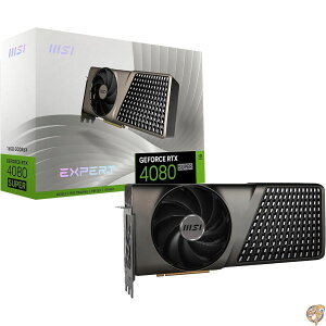 MSI Gaming RTX 4080 Super 16G Expert GraphicsJ[h(NVIDIA X[p[A256rbgAGNXg[NbN:2625MHzA16GB GDRR6X 23GbpsAHDMI/DPAAda Lovelace Architecture)