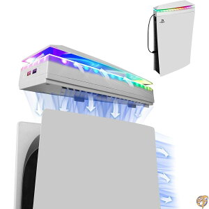 Raryars R\[pt@ _XgJo[t JtLEDCg PS5R\[fBXNGfBV&fW^GfBVp Ézt@N[[ USB|[g2t Playstation 5pV