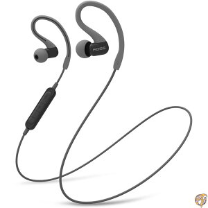 Koss BT232i ���C�����X Bluetooth �C���[�N���b�v �C�����C���}�C�N �{�����[���R���g���[�� �^�b�`�����R�� �h�� �_�[�N�O���[ �u���b�N