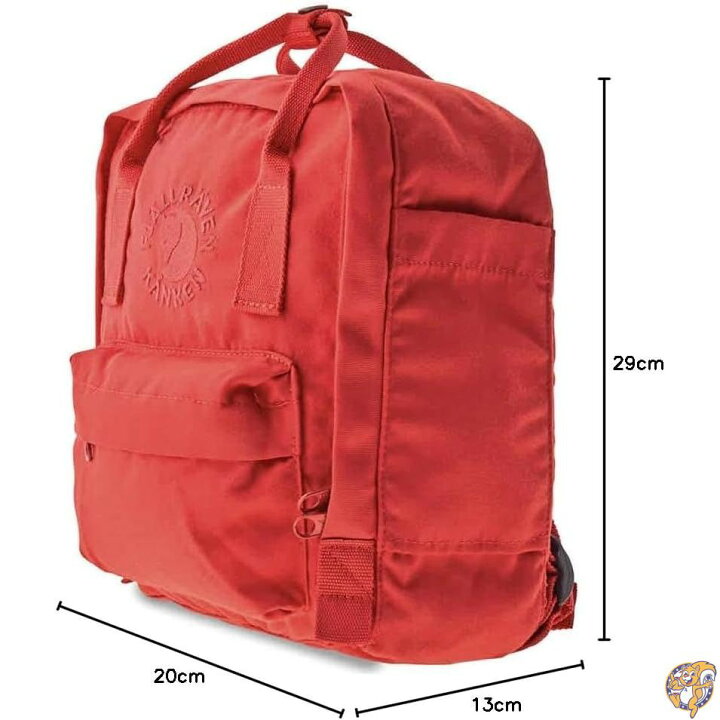 楽天市場】[フェールラーベン] Re-Kanken Mini 正規品 Red ** カンケン 
