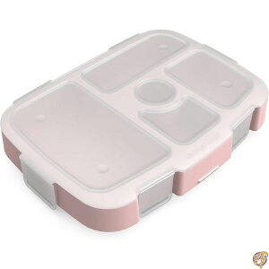 �y5���ő�1500�~�N�[�|���zBentgo Kids Prints Tray with Transparent Cover - Reusable, BPA-Free, 5-Compartment Meal Prep Container Built-In Portion Control for Healthy Meals At Home & On the Go (Green Rainbow)