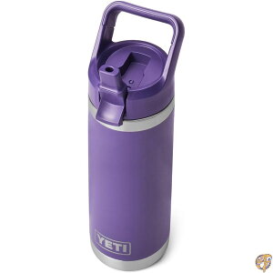�y�|�C���g2�{5��10������zYETI Rambler 18 oz Bottle, Vacuum Insulated, Stainless Steel with Straw Cap, Peak Purple