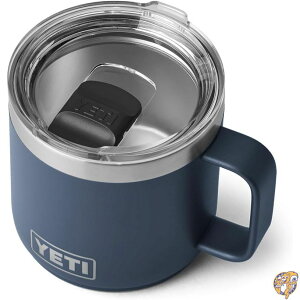 �y�N�[�|���z�M���zYETI Rambler - Taza apilable de 414 ml, aislada al vaco, acero inoxidable, con tapa MagSlider, color azul marino