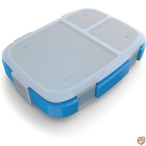 �y5���ő�1500�~�N�[�|���zBentgo Fresh Tray (Blue) with Transparent Cover - Reusable, BPA-Free, 4-Compartment Meal Prep Container Built-In Portion Control for Healthy At-Home Meals and On-the-Go Lunches