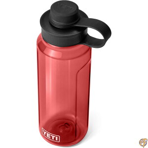 YETI Yonder 1L/34 oz Water Bottle with Tether Cap, Rescue Red