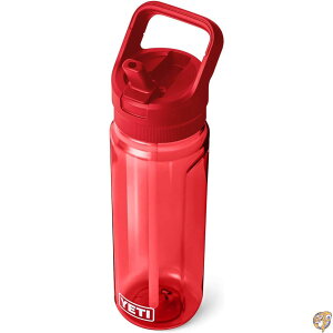 y1000~OFFN[|10/1zYETI Yonder 750 ml/25 oz Water Bottle with Straw Cap, Rescue Red