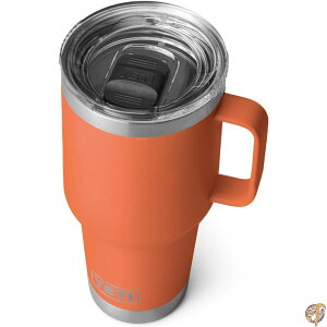 �y�ő�2026�~�N�[�|���z�M���zYETI Rambler - Taza de viaje 30 onzas, acero inoxidable, aislada al vaco con tapa fuerte, arcilla del desierto alta