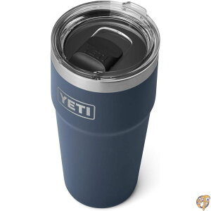 �y�ő�2026�~�N�[�|���z�M���zYETI Rambler 20 oz Stackable Tumbler, Stainless Steel, Vacuum Insulated with MagSlider Lid, Navy