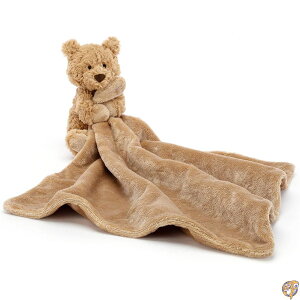 �y�ő�1500�~�N�[�|��10������zJellycat Bartholomew Bear Soother Lovey Baby Security Blanket