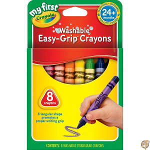 クレヨラ お絵かき マイファーストクレヨラ さんかくクレヨン 8色 81-1308 正規品