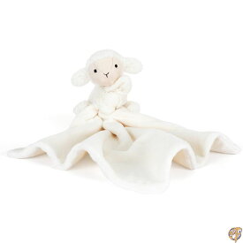 Jellycat 人見知り スーザー 安心毛布コレクション ホワイト SO4LAM