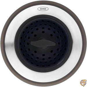 �y�N�[�|���z�M���zOXO Good Grips 13259500 2-in-1 Sink Strainer Stopper, Black