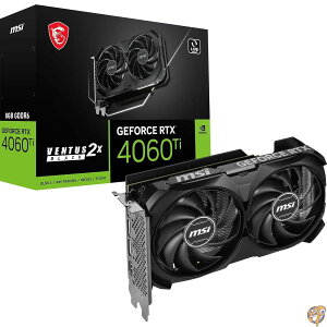 MSI RTX 4060TI VENTUS 2X ubN 8G E1 OCB