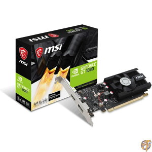 MSI LowProfileΉ GeForce GT 1030 OtBbNXJ[h GEFORCE 2GD4 LP OC