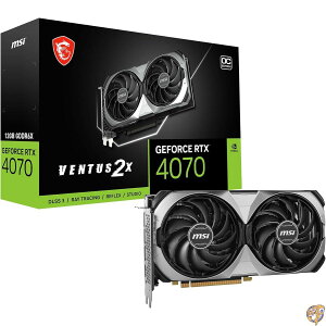 MSI GeForce RTX 4070 Ventus 2X E 12G OC, V513-432R
