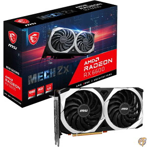 y|Cg3{!42028ԁzMSI Radeon RX 6600 MECH 2X 8G OtBbNX{[h VD7871